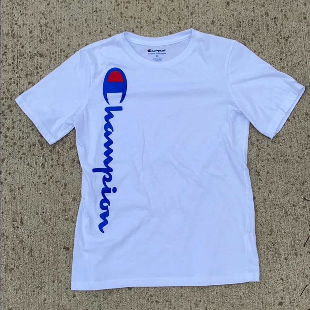 💛White champion t-shirt